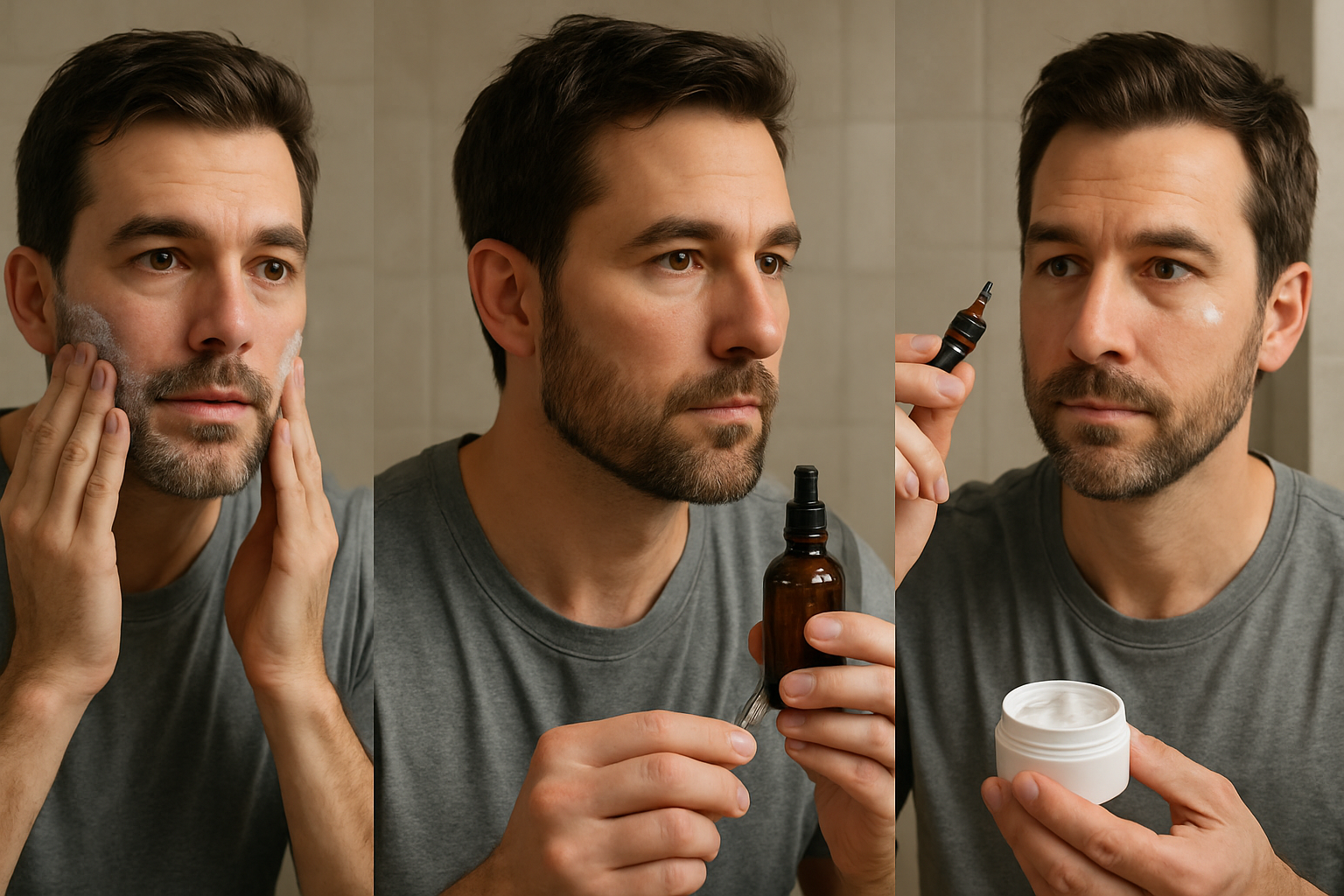 Anti-Aging Face Care: Essential Steps for Men Over 30