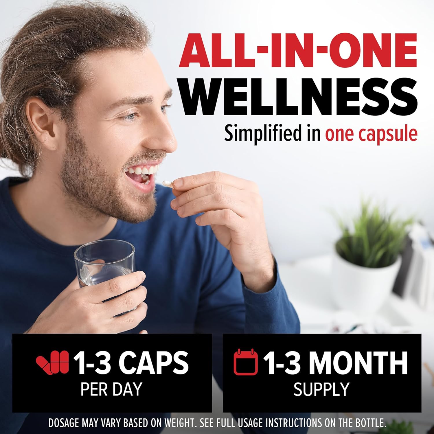 10X Health Optimize Methylated Multivitamin all in one