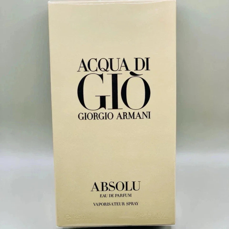 Giorgio Armani Acqua di Giò perfume box on a white background