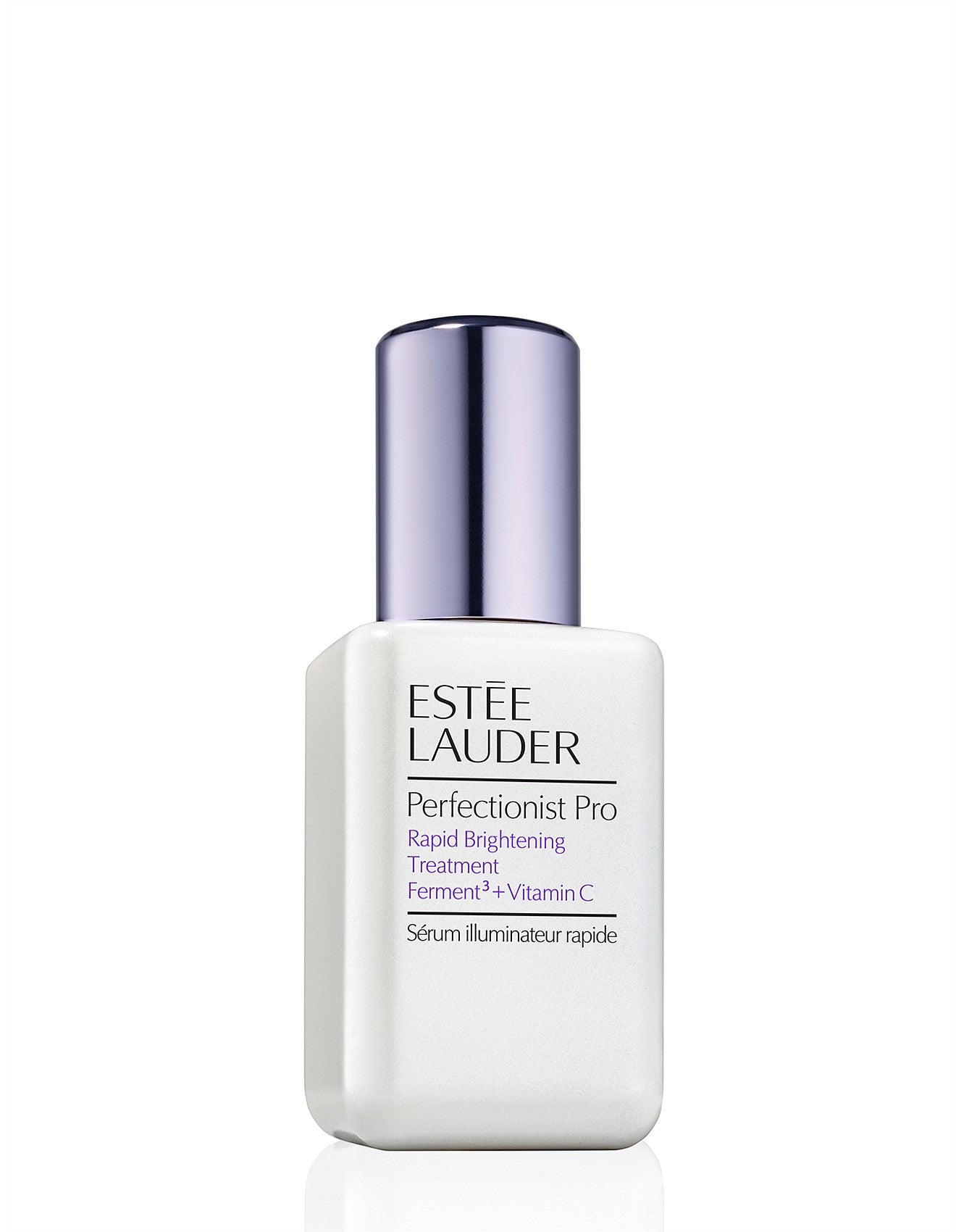Estée Lauder Perfectionist Pro serum bottle on a white background