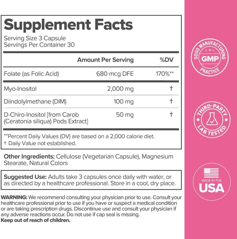 FLO_Ovarian_Support_Supplements_Facts