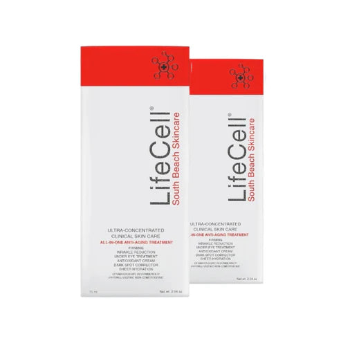 LifeCell Anti-Aging Cream – Retinol, Vitamin C & Hyaluronic Acid for Wrinkles, Fine Lines & Dark Circles (2.54oz)