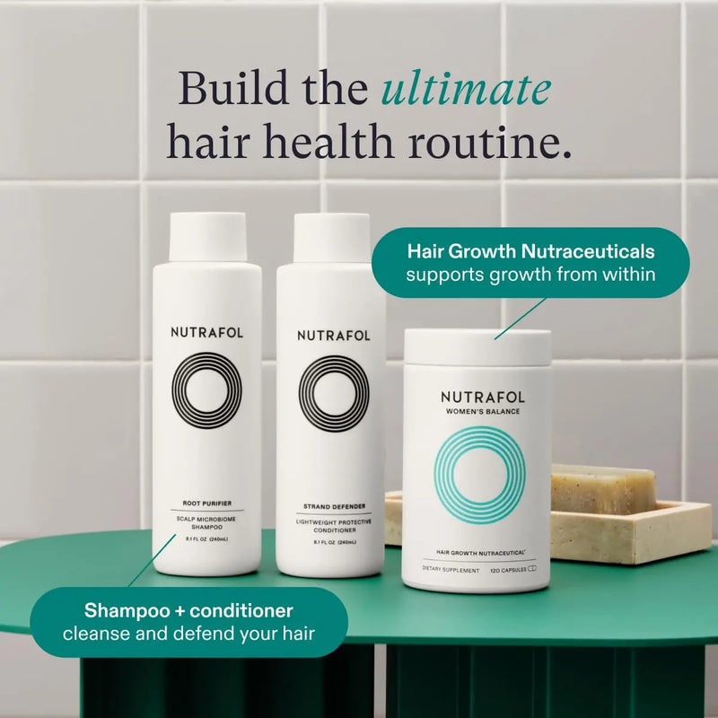Nutrafol-Women_s-Balance-Hair-Growth-Supplement-build the ultimate hair health routine