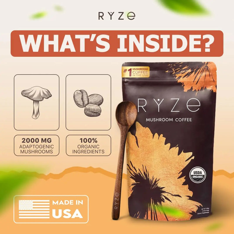 RYZE-Organic-Mushroom-Coffee whats inside