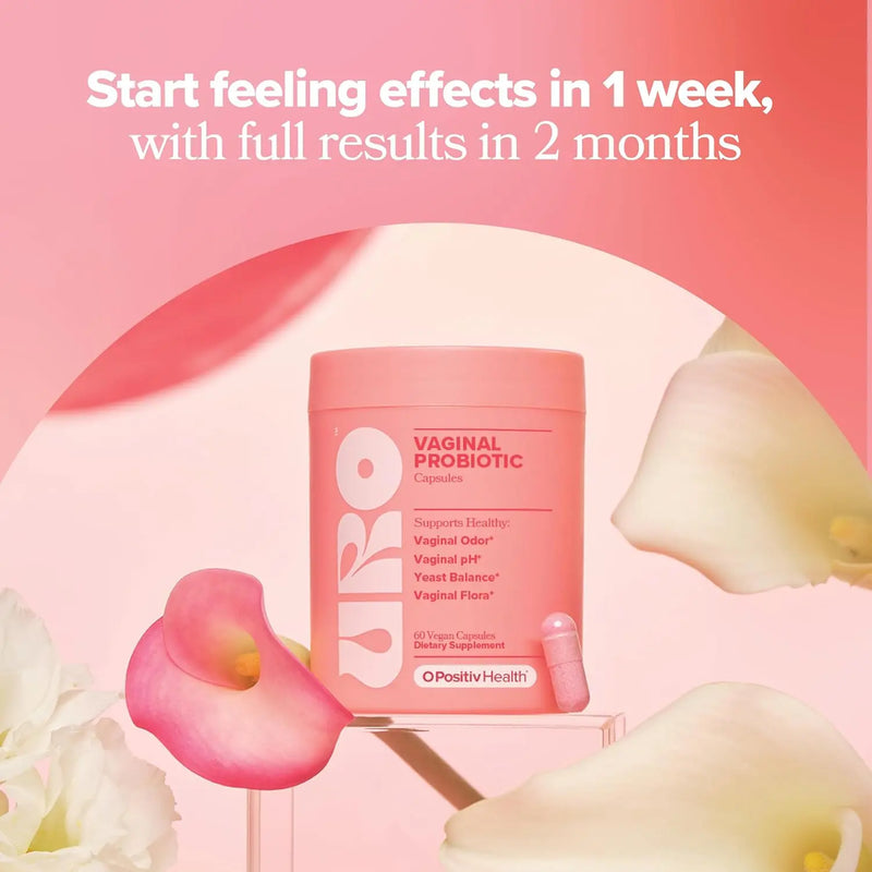 URO-Vaginal-Probiotics-for-Women-start feeling effect in 1 week