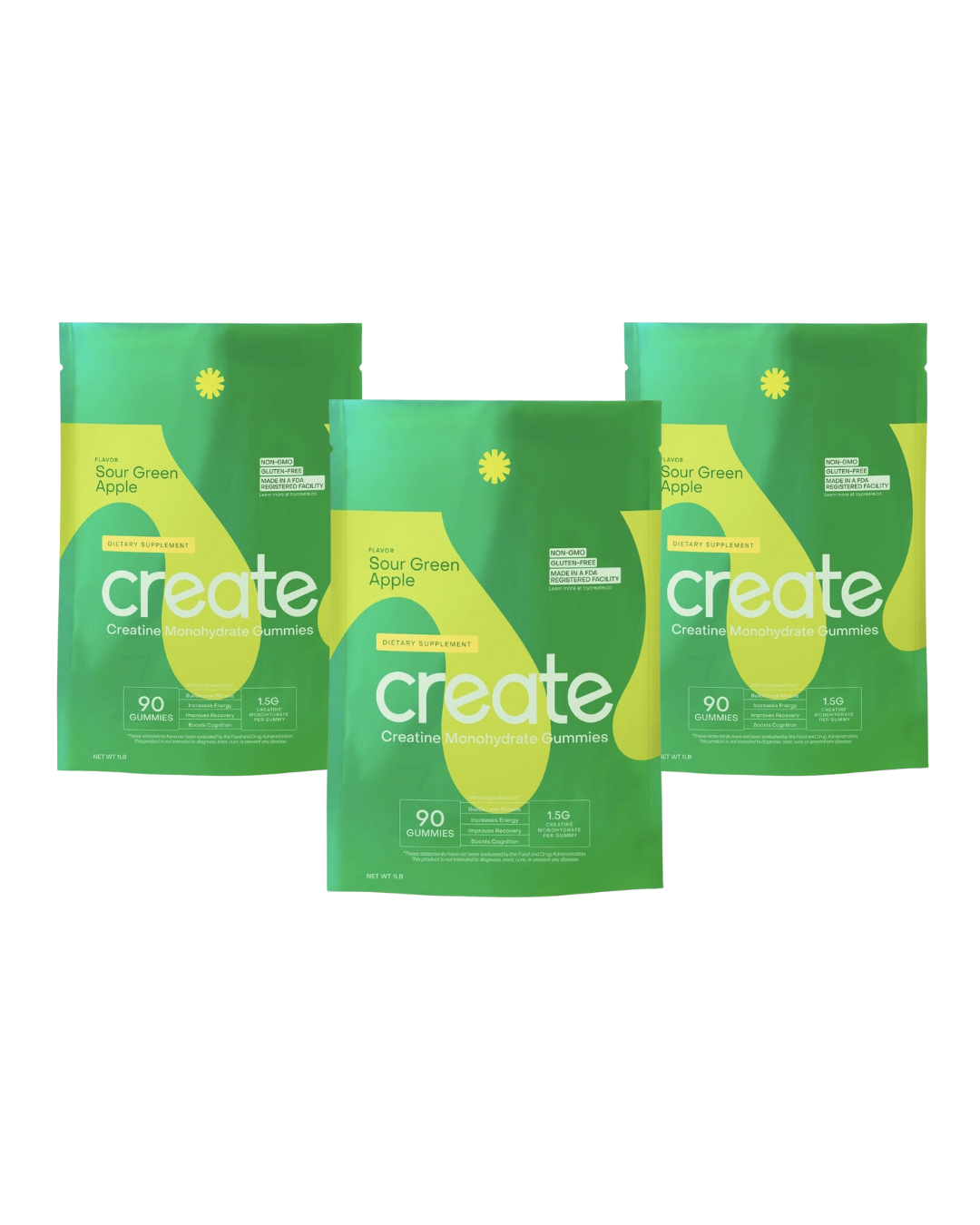 Create Creatine Monohydrate Gummies for Men & Women