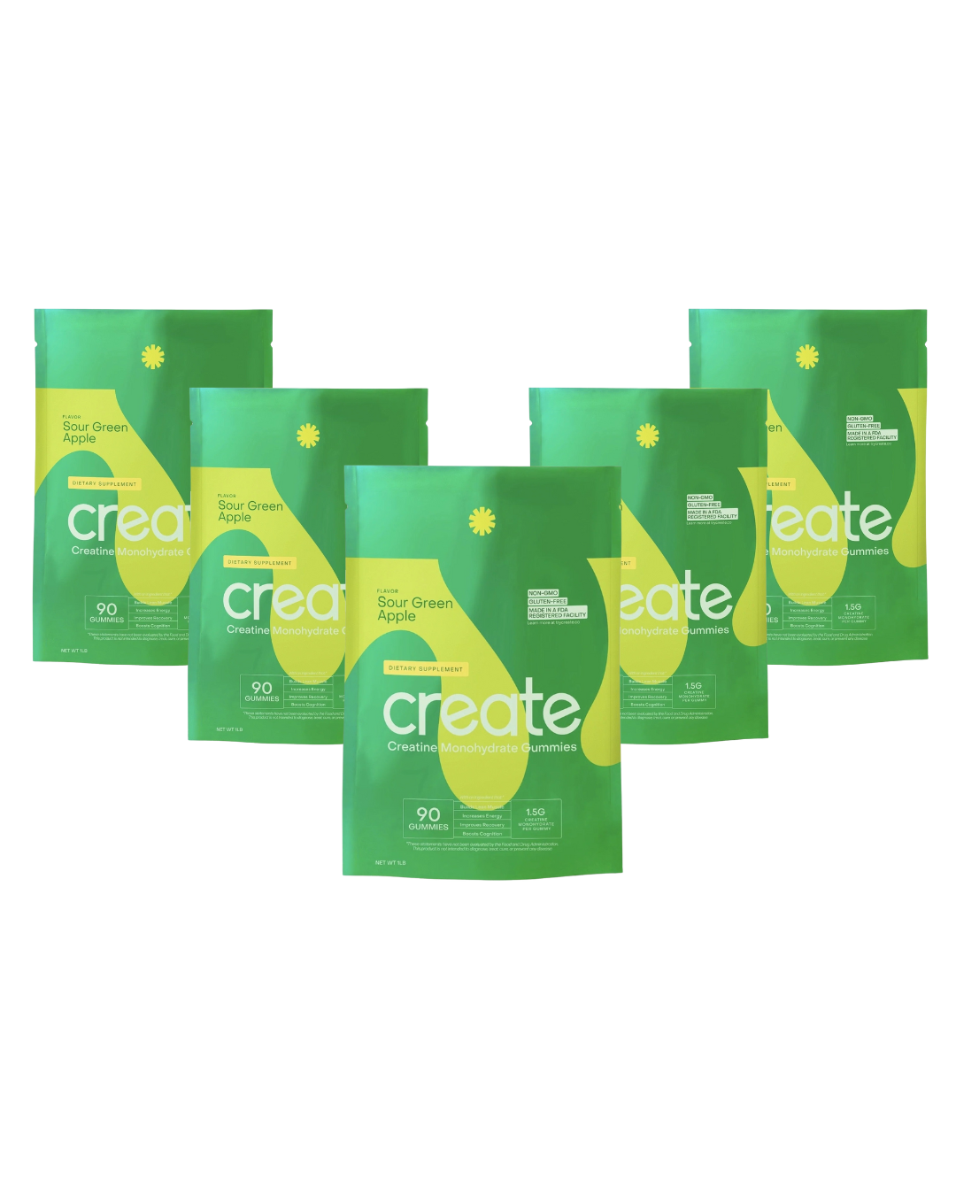 Create Creatine Monohydrate Gummies for Men & Women