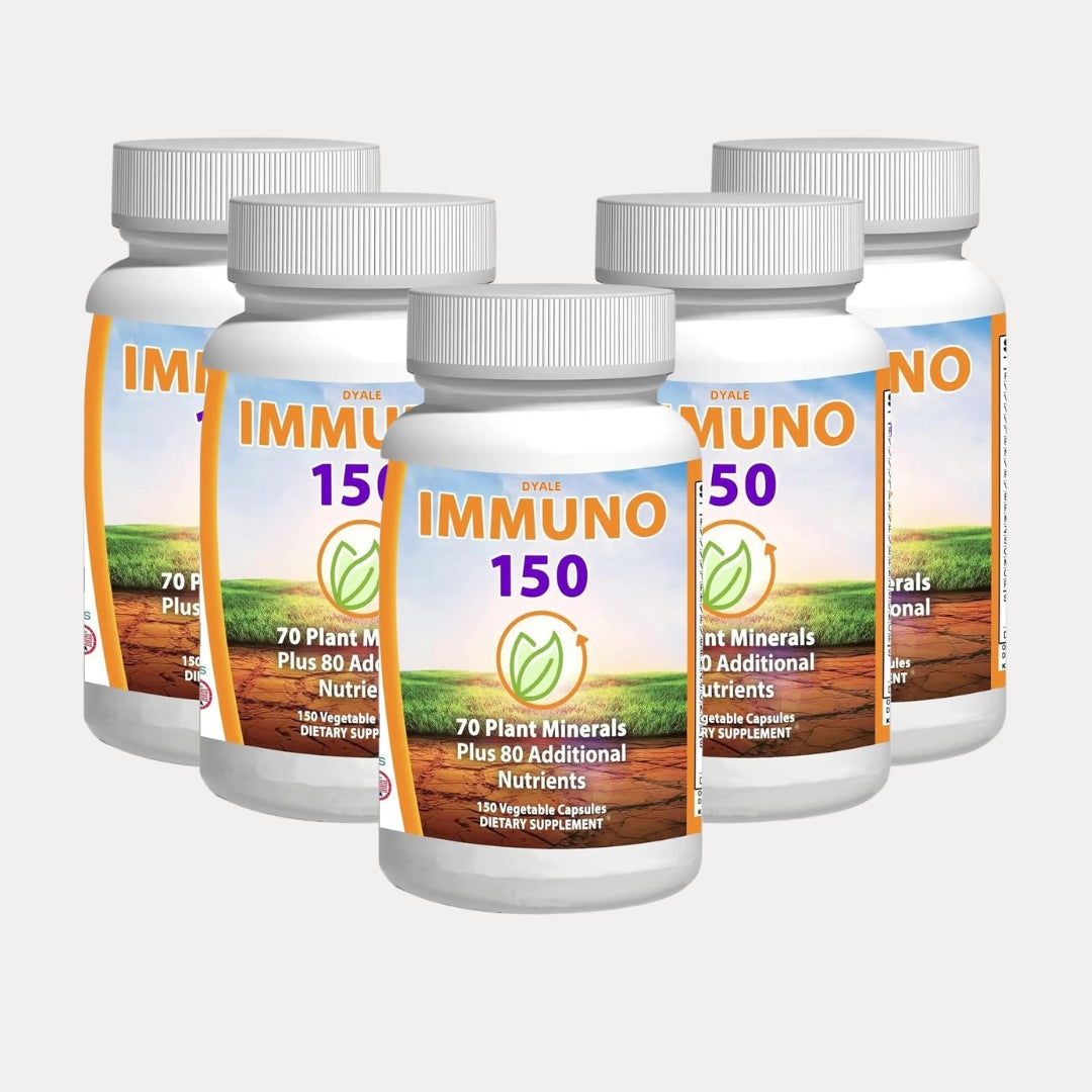 Immuno 150 - Advanced Multivitamin & Immune Support - Daily Vitality and Nutrient Boost - 150 Capsules