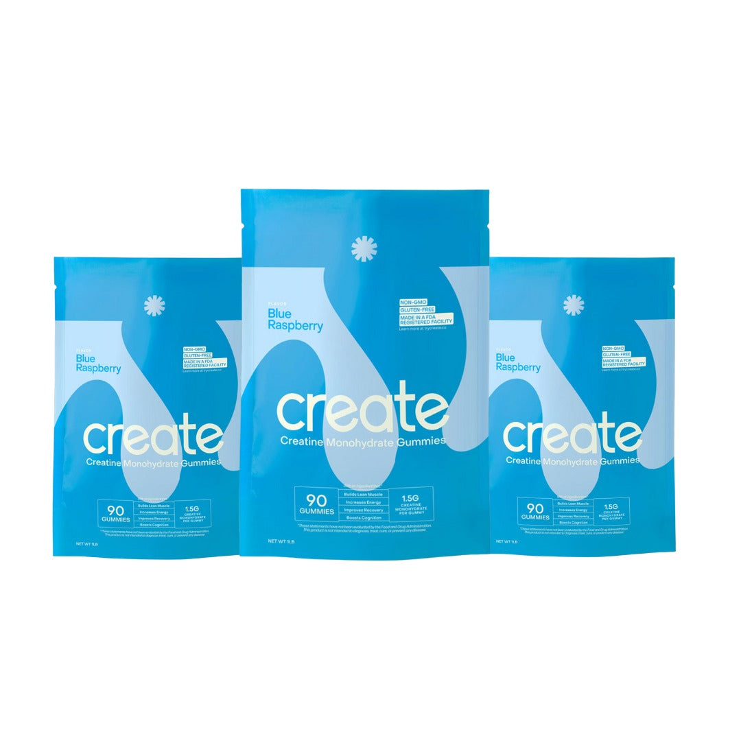 Create Creatine Monohydrate Gummies for Men & Women
