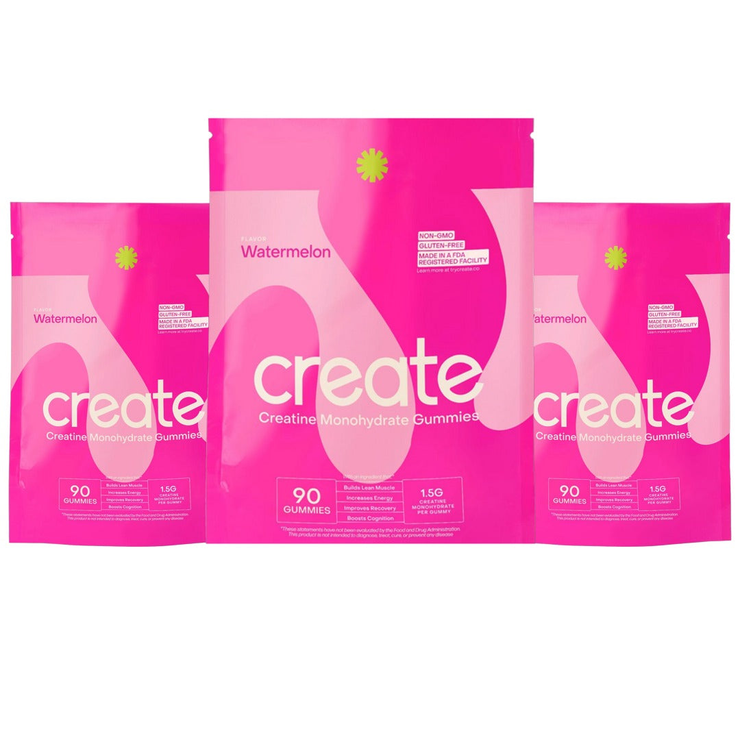 Create Creatine Monohydrate Gummies for Men & Women