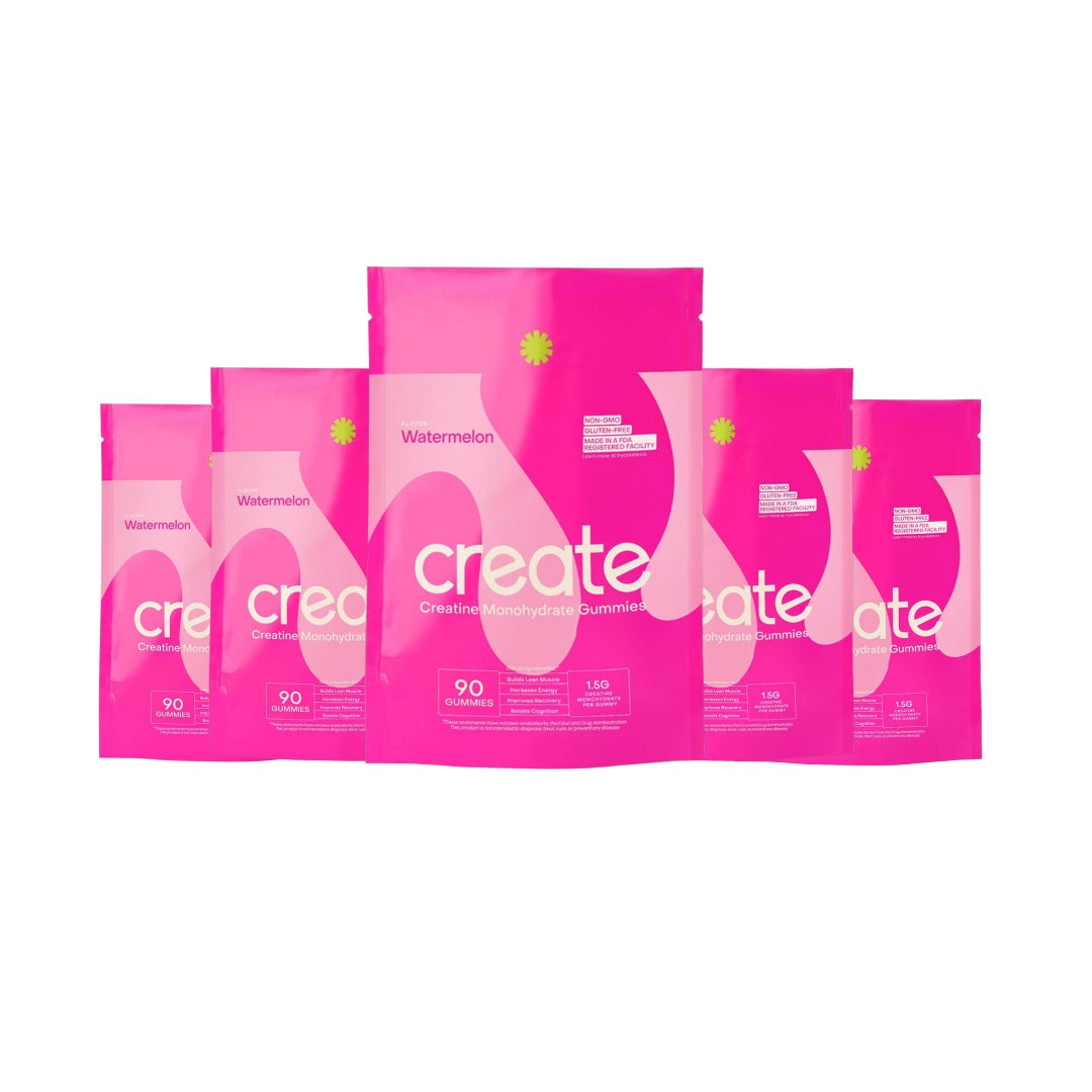 Create Creatine Monohydrate Gummies for Men & Women