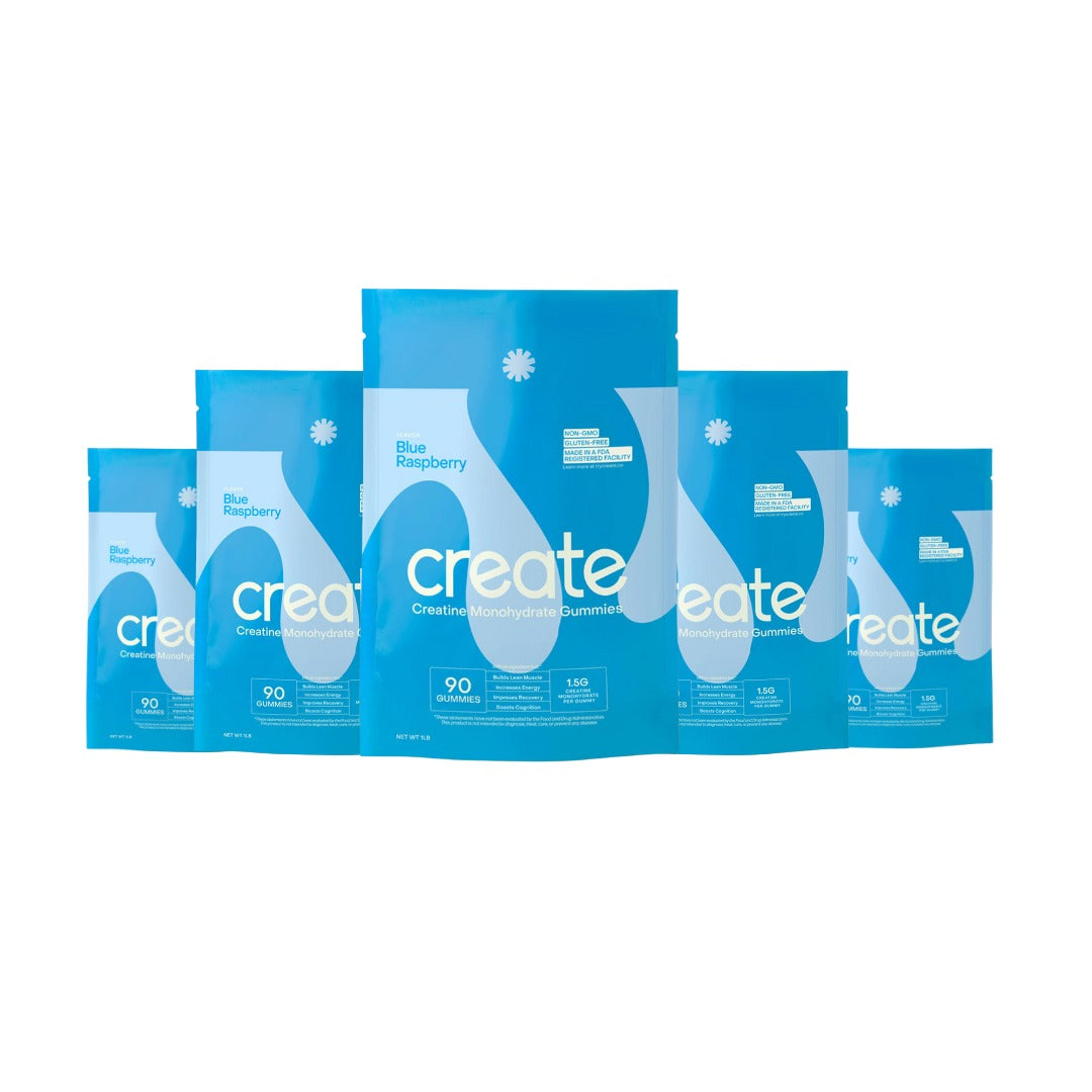 Create Creatine Monohydrate Gummies for Men & Women
