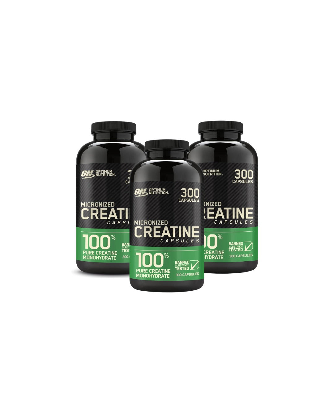 Optimum Nutrition Micronized Creatine Monohydrate Capsules – 300 Count