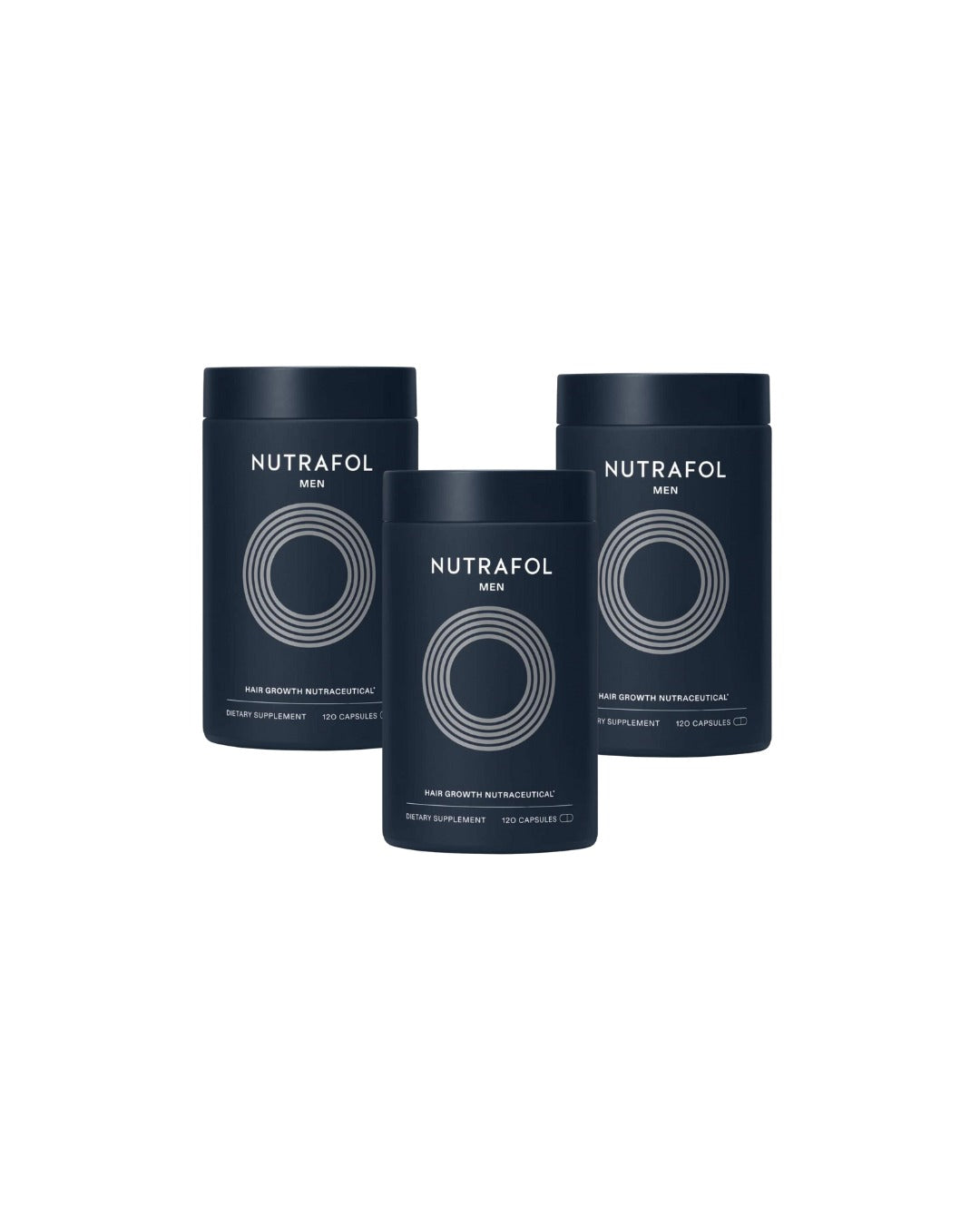 Nutrafol Men's Hair Growth Nutraceutical Dietary Supplement – 120 Capsules