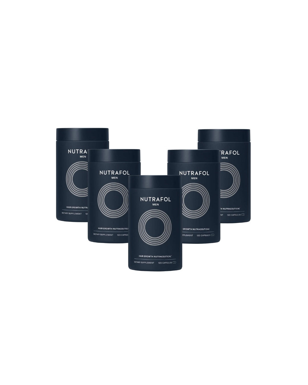 Nutrafol Men's Hair Growth Nutraceutical Dietary Supplement – 120 Capsules