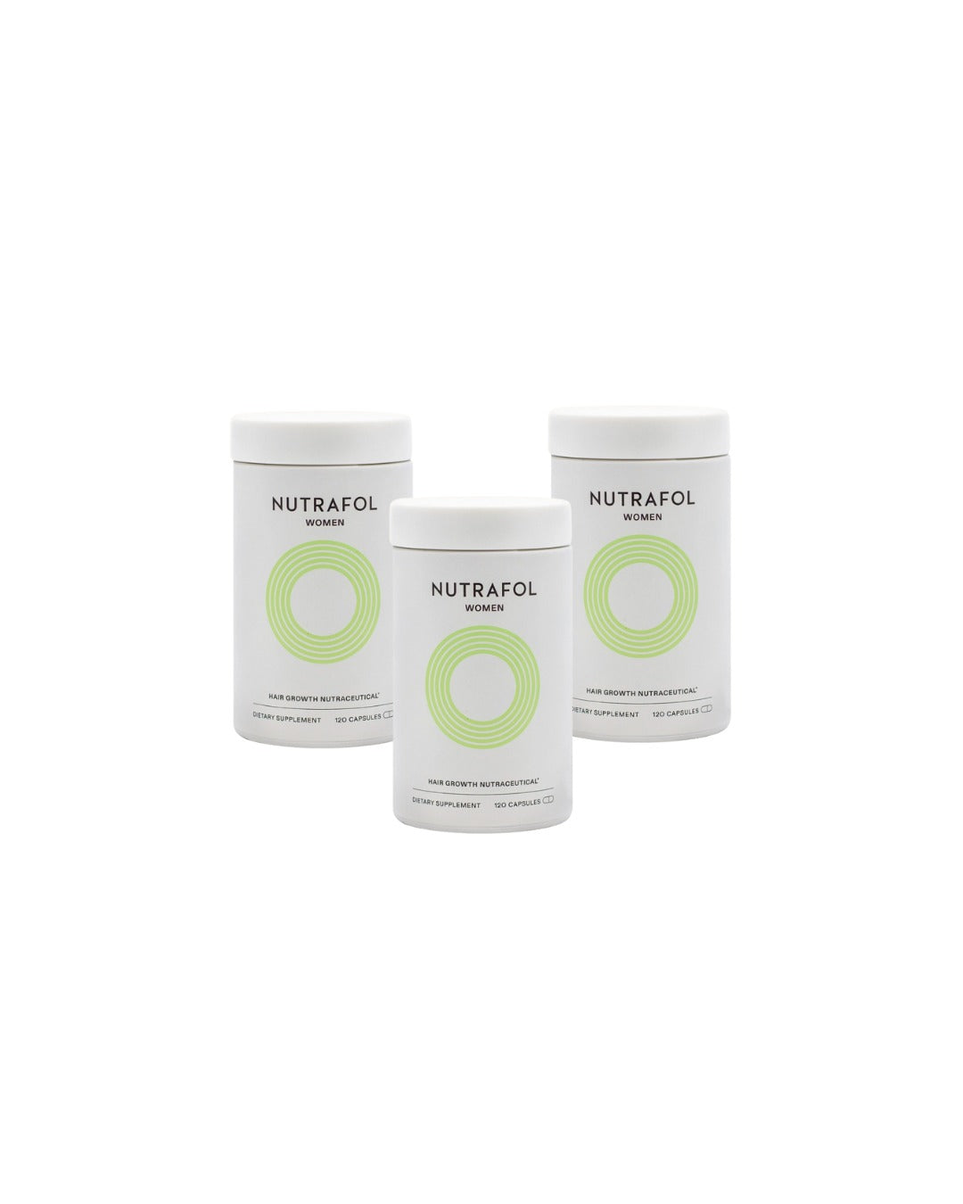 Nutrafol Women's Hair Growth Supplements, Ages 18-44, Clinically Proven for Visibly Thicker and Stronger Hair, Dairy-Free, Soy-Free, Dermatologist Recommended - 1 Month Supply